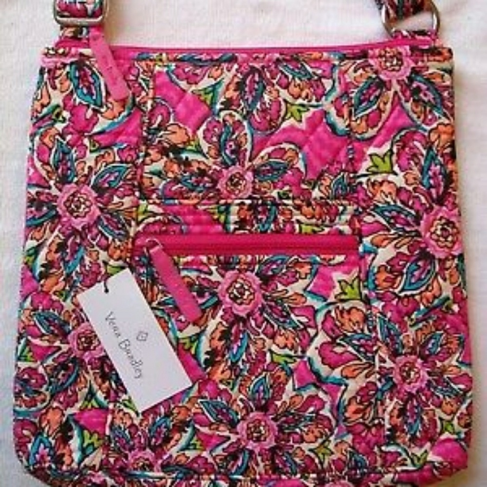 NWT VERA BRADLEY HIPSTER in SUNBURST FLORAL